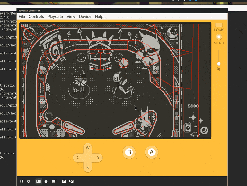 Making a pinball game for Playdate: Part 05, the spatial partition